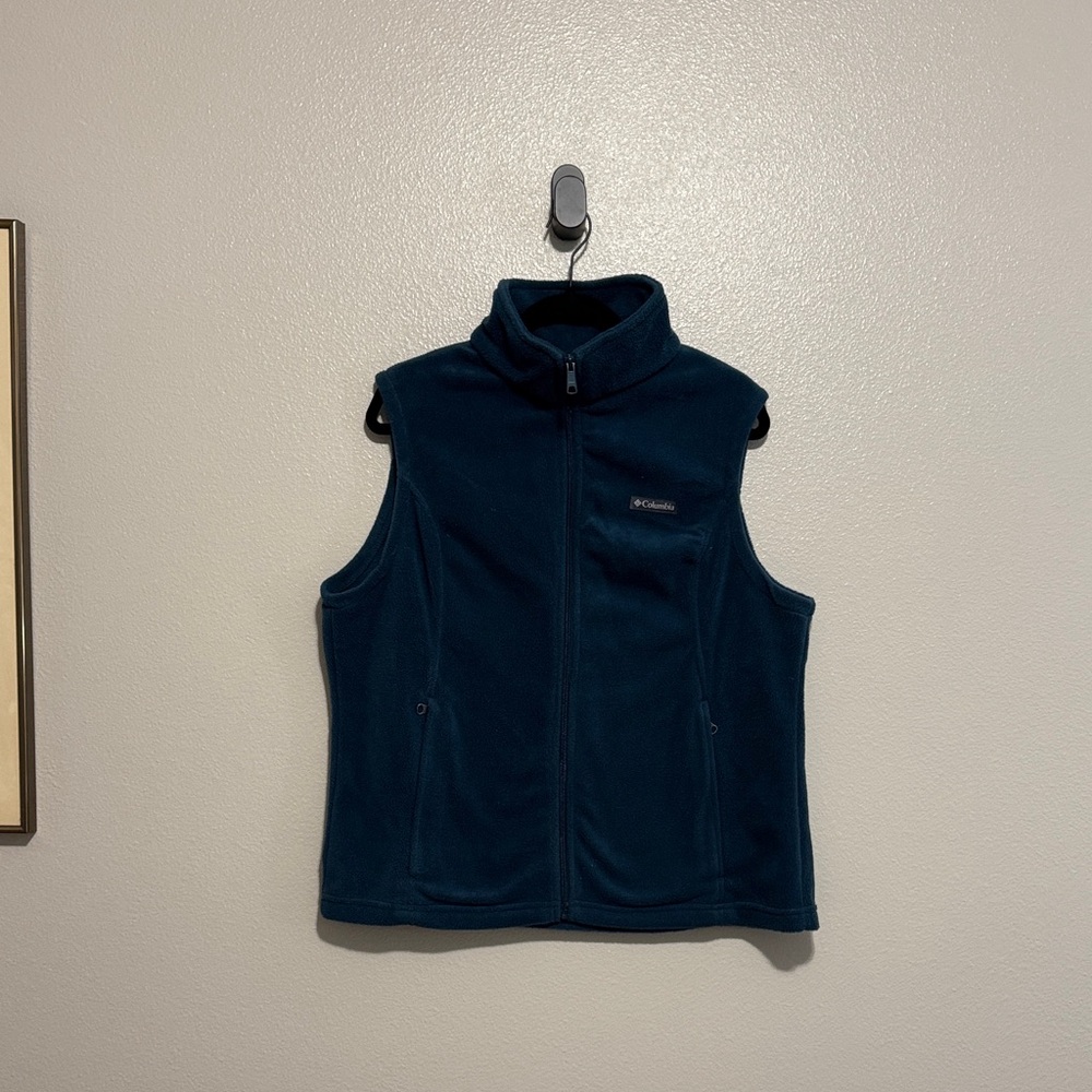 Columbia Green Fleece Vest